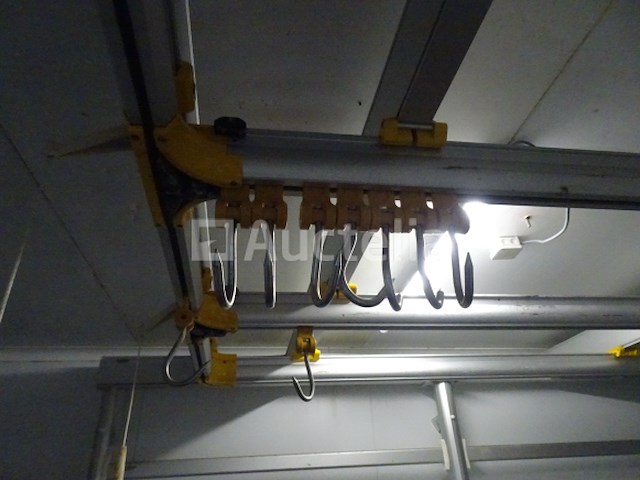 Kledingkast - roestvrijstalen rails - afbeelding 3 van  6