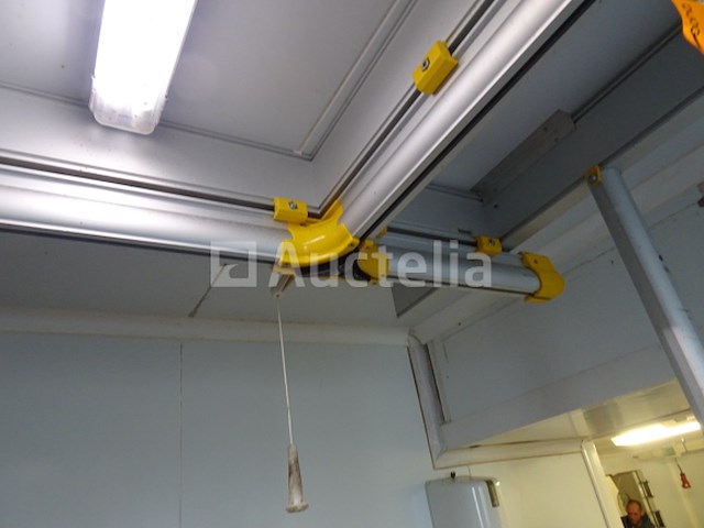 Kledingkast - roestvrijstalen rails - afbeelding 5 van  6