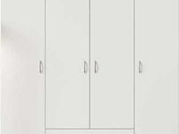 Kledingkast base | 160 x 52 x 177 cm | wit - afbeelding 2 van  7