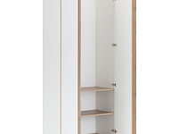 Kledingkast birger 100 cm 2 deuren - wit - afbeelding 2 van  4