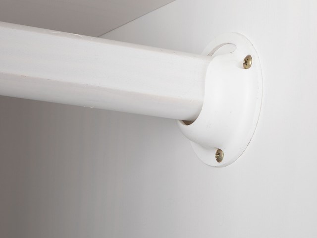 Kledingkast martha 93cm met 2 deuren - wit - afbeelding 4 van  7