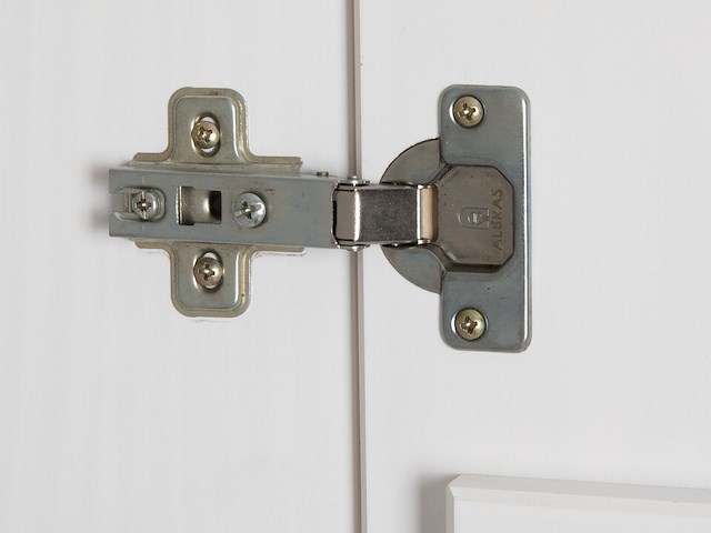Kledingkast martha 93cm met 2 deuren - wit - afbeelding 5 van  7