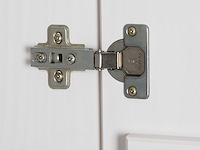 Kledingkast martha 93cm met 2 deuren - wit - afbeelding 5 van  7