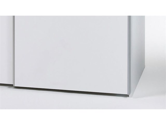 Kledingkast salamanca 170cm met 2 deuren - wit/beton - afbeelding 3 van  3