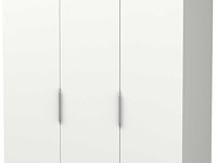 Kledingkast spectre 120cm 6 deuren & 2 lades - mat wit - afbeelding 2 van  6