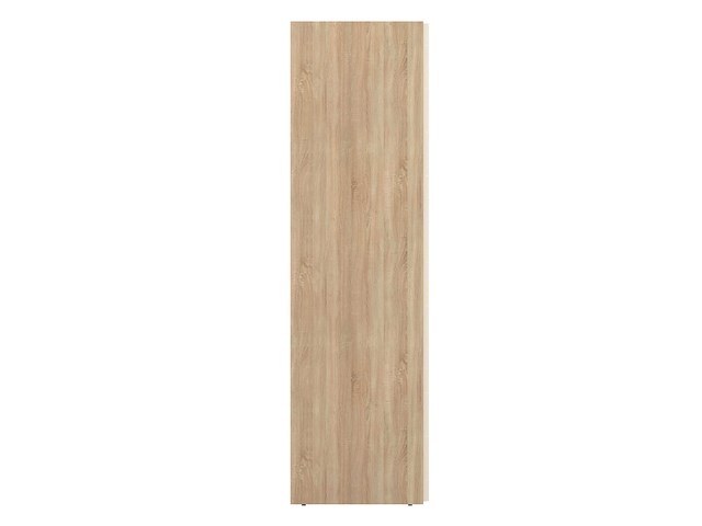 Kledingkast spike 112/185cm met gordijn - eik/ecru - afbeelding 6 van  7