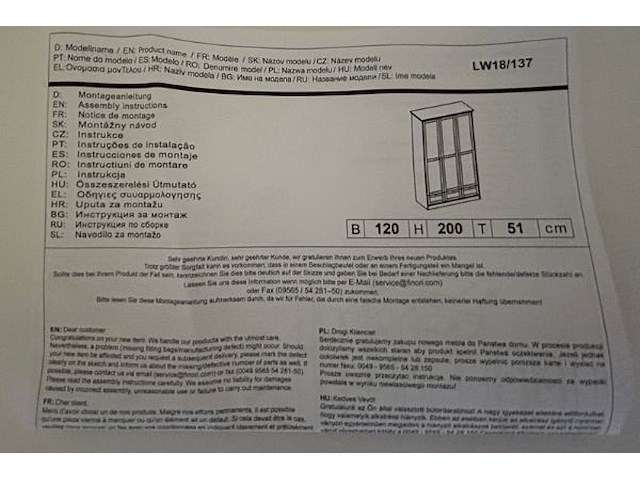 Kledingkast - afbeelding 5 van  6