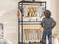 Kledingrek voor kinder-, baby-, studenten- en kinderkamers - afbeelding 4 van  4