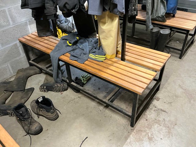 Kleedkamerbank (3x) - afbeelding 1 van  3