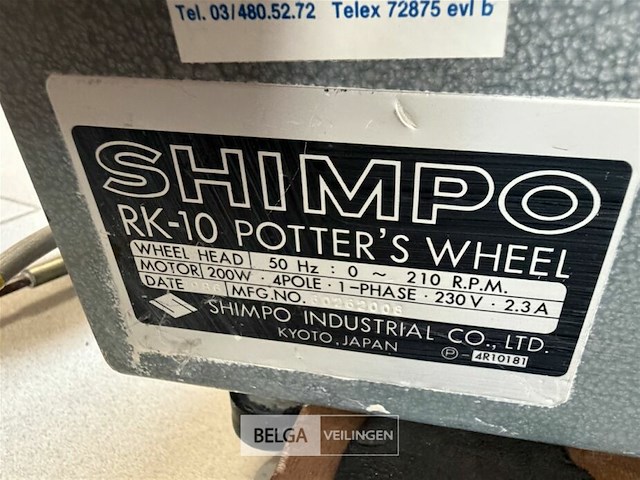 Kleimachine shimpo - afbeelding 2 van  4