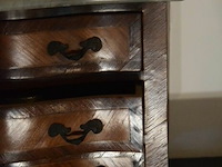 Klein houten juweel kastje - afbeelding 2 van  3