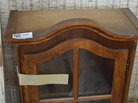 Klein kastje met glas - afbeelding 1 van  3