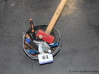 Klein lot handgereedschappen - afbeelding 1 van  2