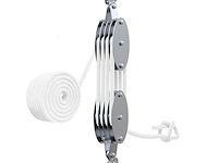 Kleine katrol met touw - afbeelding 1 van  4