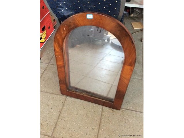 Kleine oude spiegel - afbeelding 1 van  1