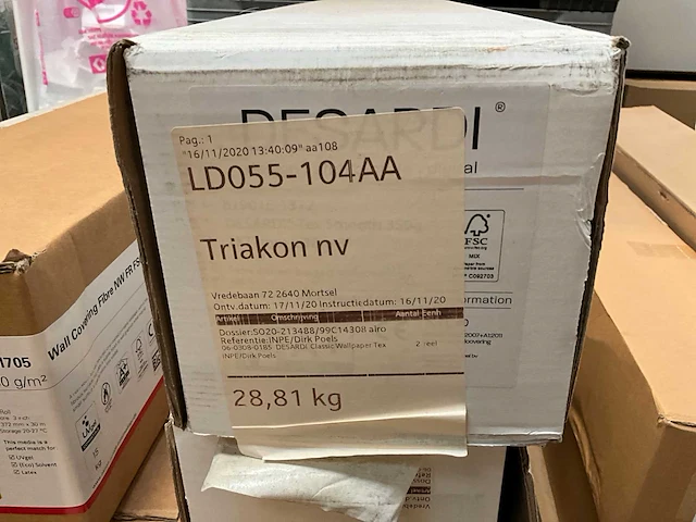 Kleine partij divers printmateriaal op rol - afbeelding 3 van  29