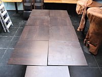 Kleine tafeltjes met gietijzeren poot (x9) - afbeelding 6 van  7