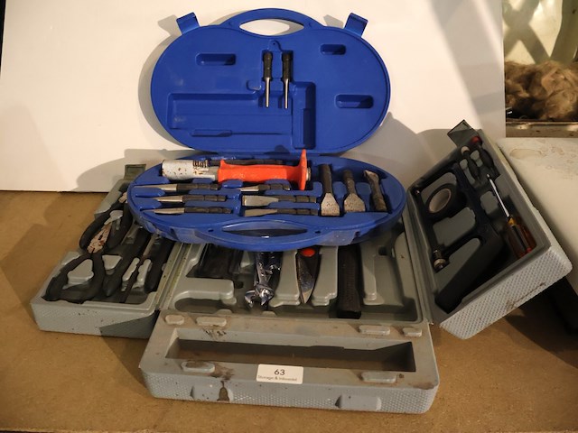 Kleine werkkoffer (x2) - afbeelding 1 van  6