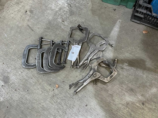 Klemgereedschappen (8x) - afbeelding 1 van  2