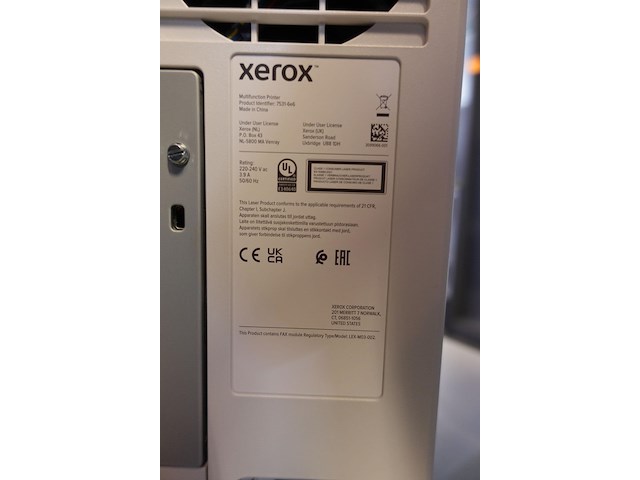 Kleurenprinter xerox - afbeelding 8 van  8