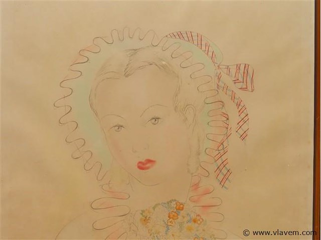 Kleurlitho, hebbelinck - afbeelding 2 van  4