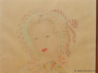 Kleurlitho, hebbelinck - afbeelding 2 van  4