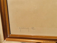 Kleurlitho, hebbelinck - afbeelding 3 van  4