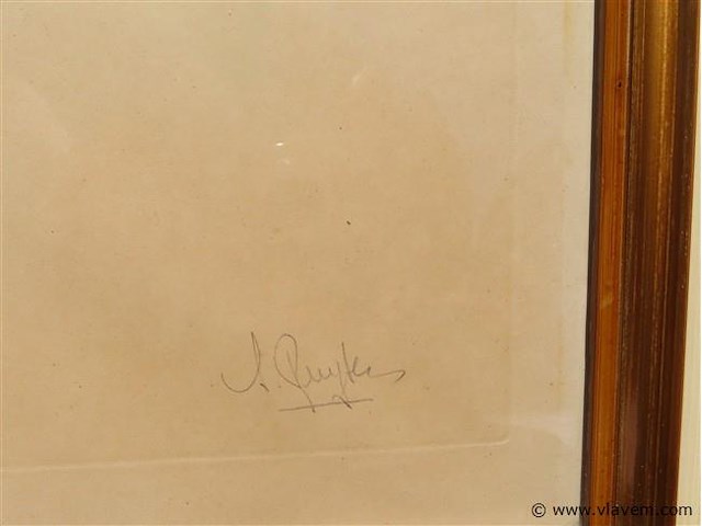 Kleurlitho, hebbelinck - afbeelding 4 van  4