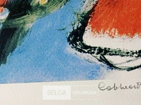 Kleurlithografie, jan cobbaert - afbeelding 3 van  3