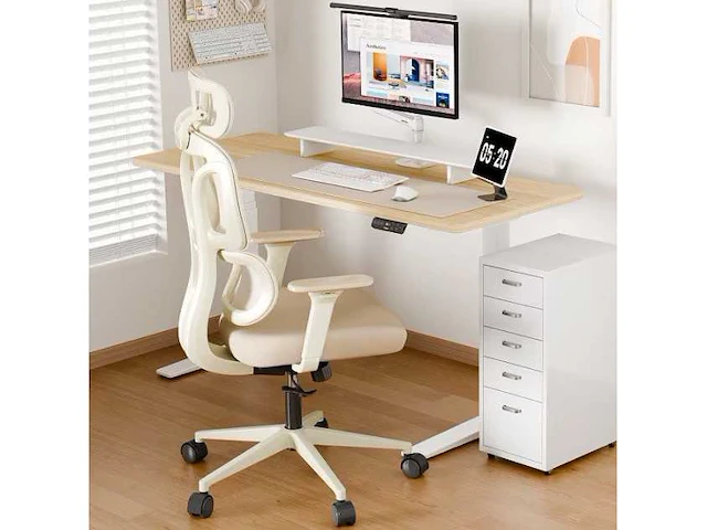 Kleurrijke ergonomische stoel met cloud comfort kussen - afbeelding 3 van  5