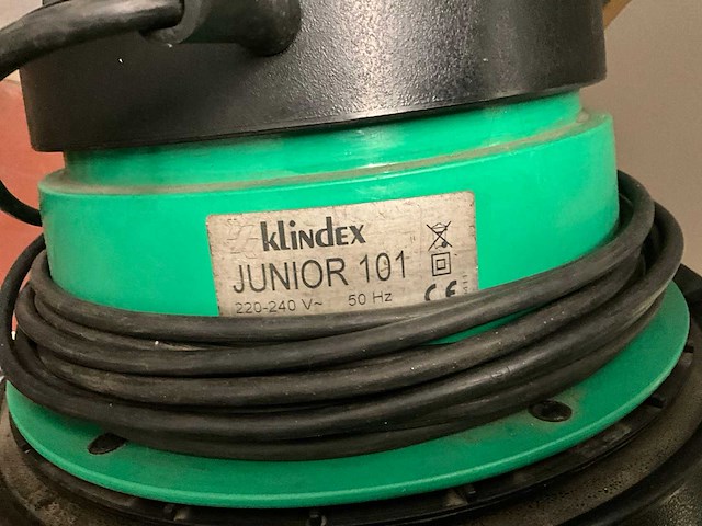 Klindex junior 101 industriële stofzuiger - afbeelding 2 van  3