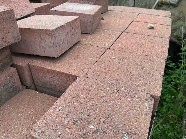 Klinker rood (12m2) (14x14x6cm) - afbeelding 2 van  2