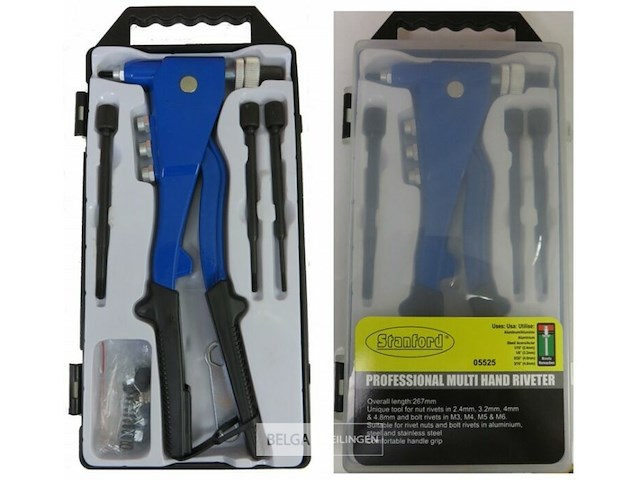 Klinknageltangset - afbeelding 1 van  1