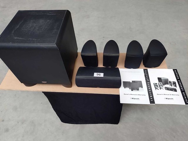 Klipsch - ksw10+quintet - speaker - afbeelding 1 van  9