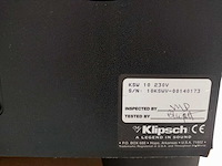 Klipsch - ksw10+quintet - speaker - afbeelding 5 van  9
