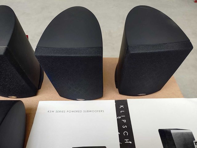 Klipsch - ksw10+quintet - speaker - afbeelding 8 van  9