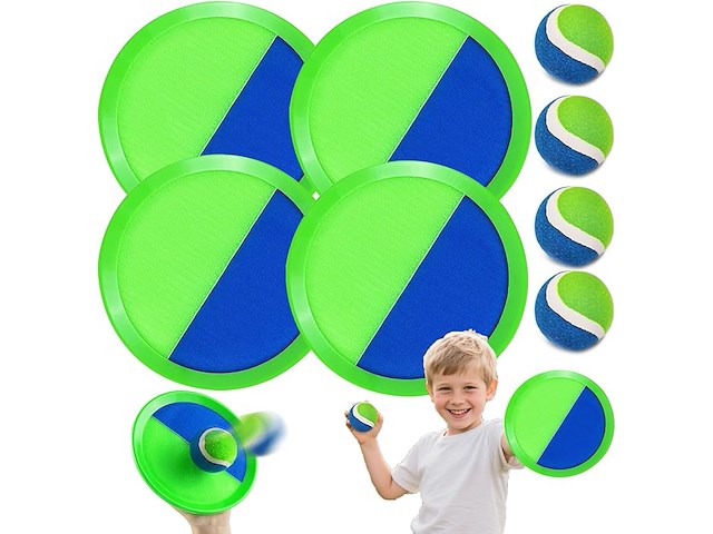 Klittenbandbalspel voor kinderen - afbeelding 1 van  4