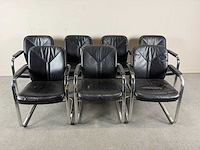 Klöber - ontvangststoel - wachtkamerstoel (7x) - afbeelding 1 van  5