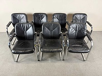 Klöber - ontvangststoel - wachtkamerstoel (7x) - afbeelding 2 van  5