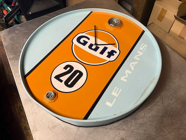 Klok gulf - clock - afbeelding 2 van  3