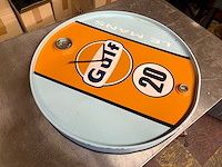 Klok gulf - clock - afbeelding 3 van  3