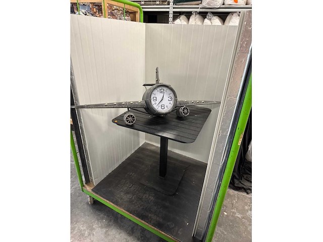 Klok vliegtuig - afbeelding 1 van  4