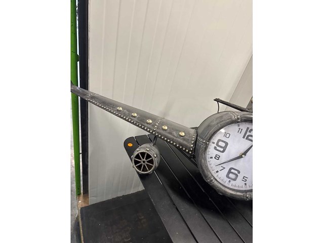 Klok vliegtuig - afbeelding 3 van  4