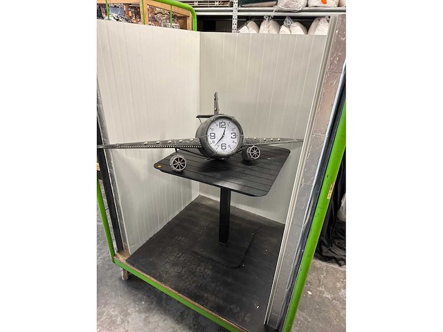 Klok vliegtuig - afbeelding 1 van  4