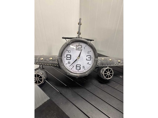 Klok vliegtuig - afbeelding 2 van  4