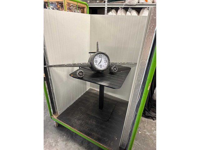 Klok vliegtuig - afbeelding 1 van  4