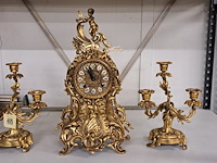 Klokstel in messing - afbeelding 1 van  1