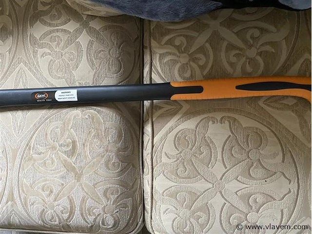 Kloofbijl 2200 gram met fiberglass steel - afbeelding 5 van  5