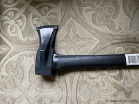Kloofbijl 2200 gram met fiberglass steel - afbeelding 1 van  5