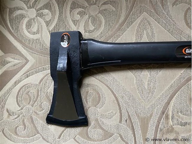 Kloofbijl 2200 gram met fiberglass steel - afbeelding 2 van  5